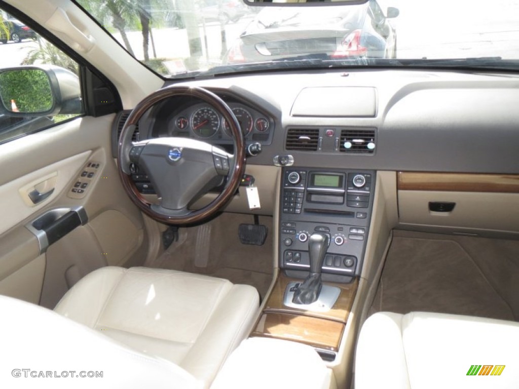 2009 XC90 3.2 - Oyster Grey Metallic / Sandstone photo #12