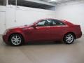 Crystal Red 2008 Cadillac CTS 4 AWD Sedan Exterior
