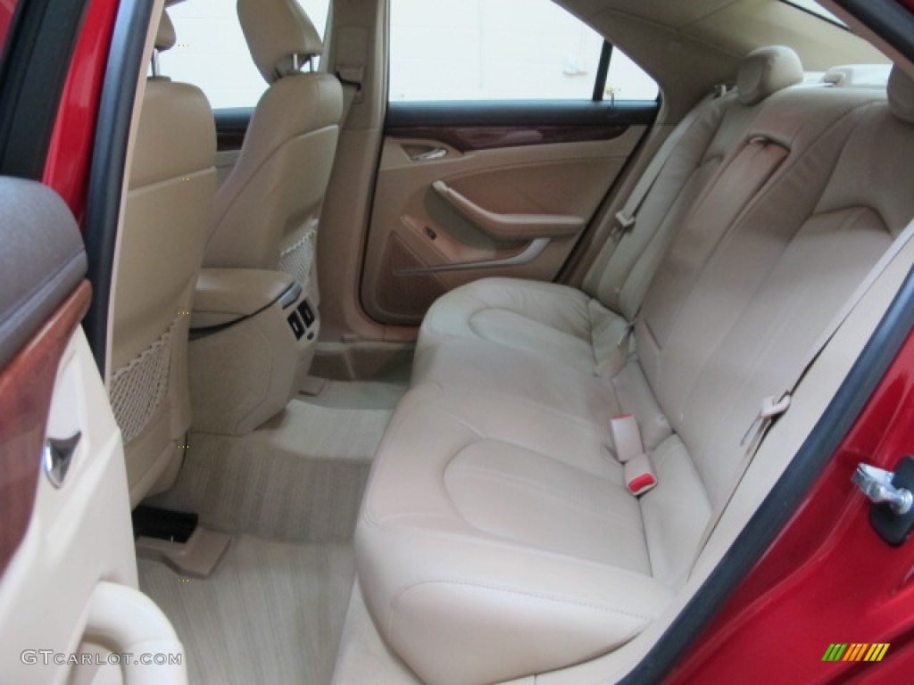 2008 Cadillac CTS 4 AWD Sedan Rear Seat Photo #75809748
