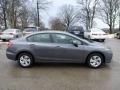 Polished Metal Metallic - Civic LX Sedan Photo No. 5