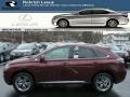 2013 Claret Red Mica Lexus RX 450h AWD  photo #1