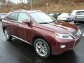 2013 Claret Red Mica Lexus RX 450h AWD  photo #6