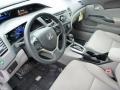 Gray 2012 Honda Civic LX Sedan Interior Color