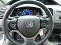 Gray Steering Wheel Photo for 2012 Honda Civic #75811711