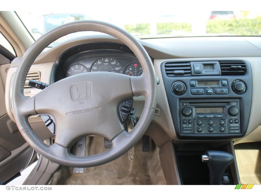 1998 Accord EX V6 Sedan - Taffeta White / Quartz photo #20