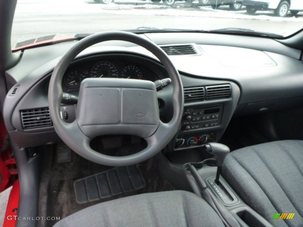 2002 Chevrolet Cavalier Sedan Graphite Dashboard Photo #75812269