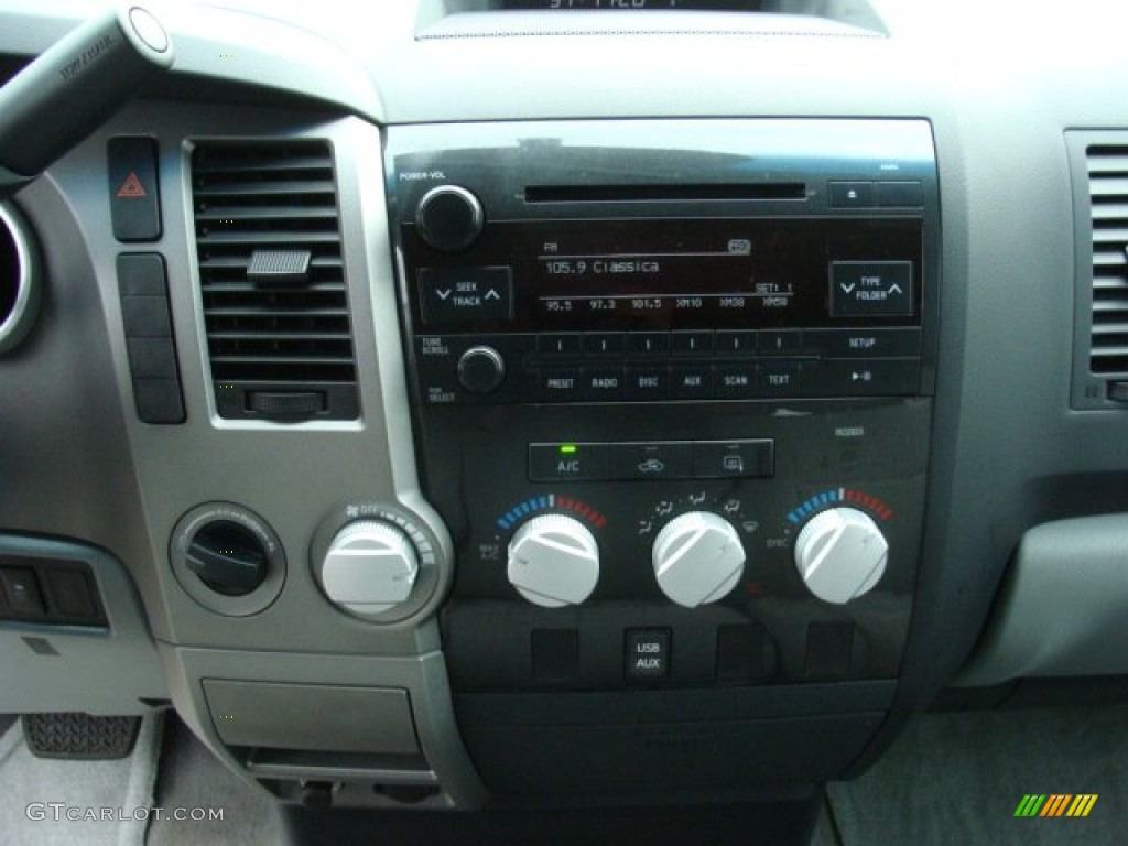 2010 Tundra Double Cab 4x4 - Black / Graphite Gray photo #10