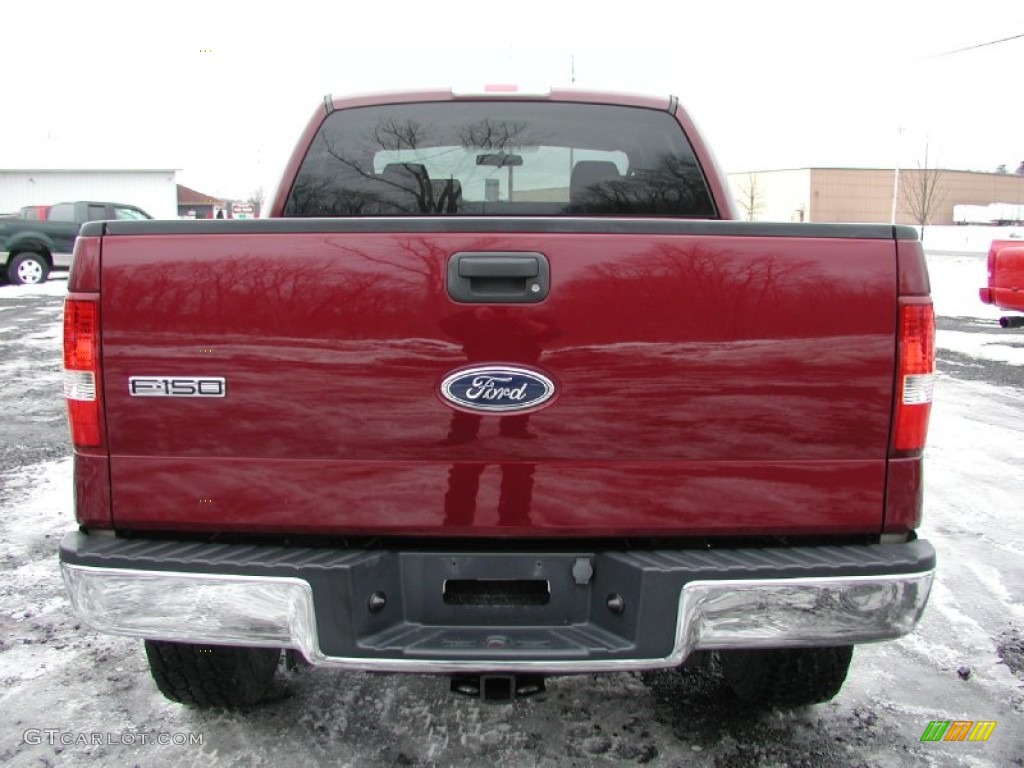 2005 F150 FX4 Roush Stage 1 SuperCrew 4x4 - Dark Toreador Red Metallic / Tan photo #9
