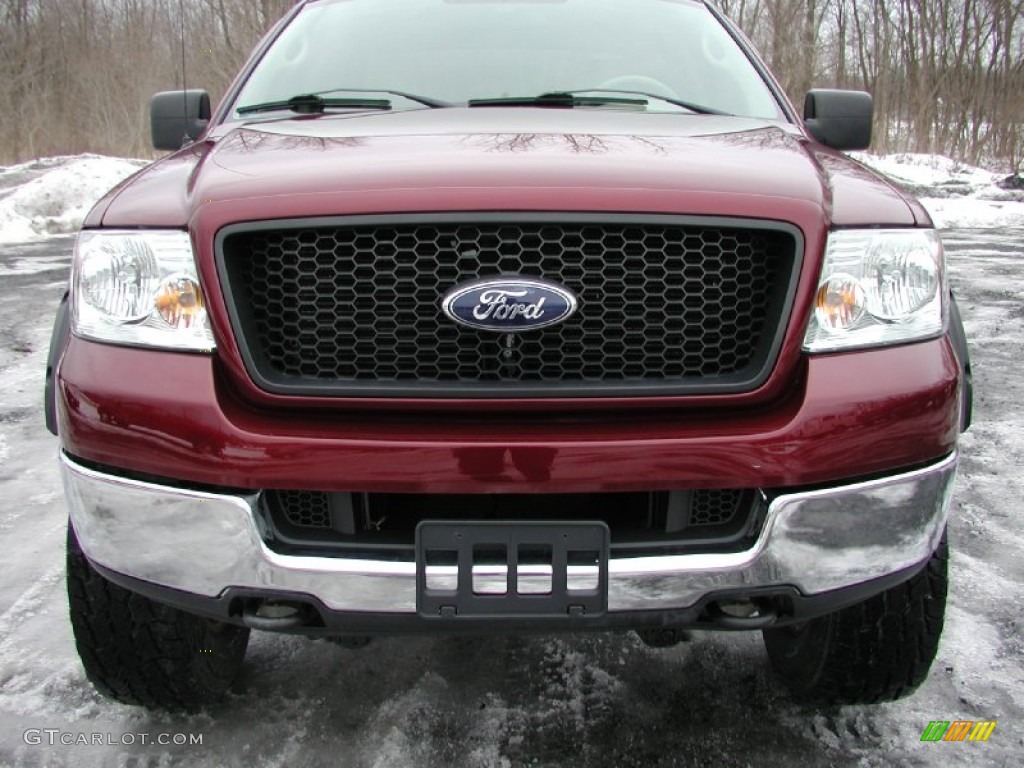 2005 F150 FX4 Roush Stage 1 SuperCrew 4x4 - Dark Toreador Red Metallic / Tan photo #19