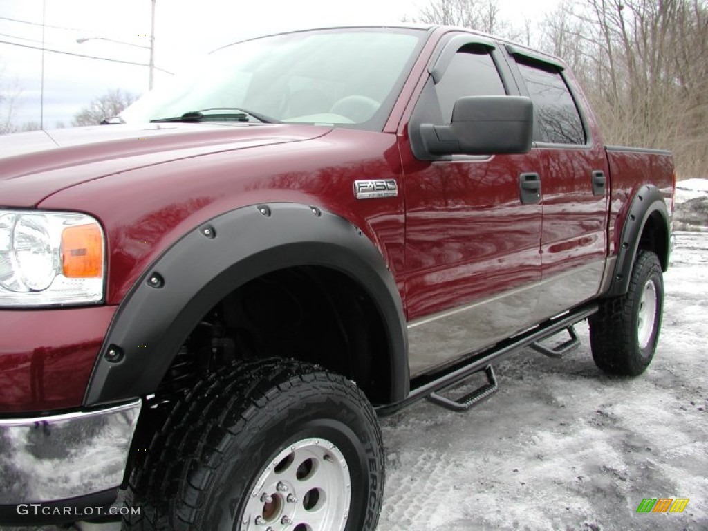 2005 F150 FX4 Roush Stage 1 SuperCrew 4x4 - Dark Toreador Red Metallic / Tan photo #20