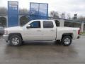 2013 White Diamond Tricoat Chevrolet Silverado 1500 LT Crew Cab 4x4  photo #2