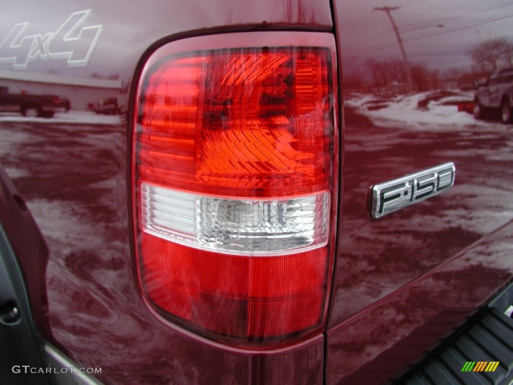 2005 F150 FX4 Roush Stage 1 SuperCrew 4x4 - Dark Toreador Red Metallic / Tan photo #39