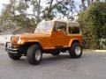 1988 Copper Orange Jeep Wrangler Laredo 4x4  photo #7