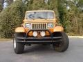 1988 Copper Orange Jeep Wrangler Laredo 4x4  photo #8
