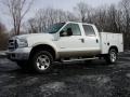 2007 Oxford White Ford F350 Super Duty XLT Crew Cab 4x4  photo #1