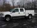 2007 Oxford White Ford F350 Super Duty XLT Crew Cab 4x4  photo #2