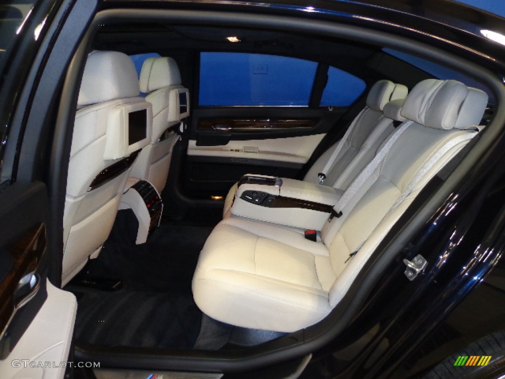 2011 BMW 7 Series 760Li Sedan Rear Seat Photo #75816107