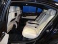 Oyster/Black 2011 BMW 7 Series 760Li Sedan Interior Color