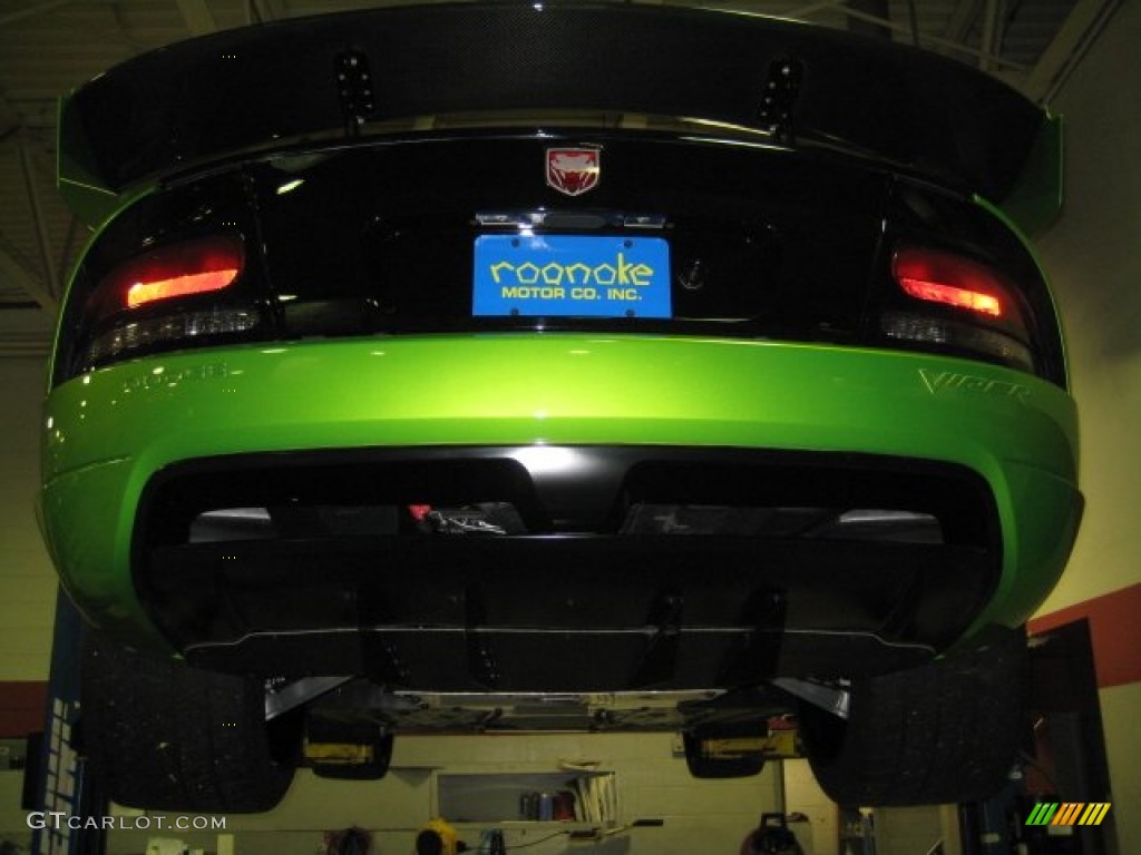 2009 Viper SRT-10 ACR Coupe - Viper Snakeskin Green Pearl / Black photo #42