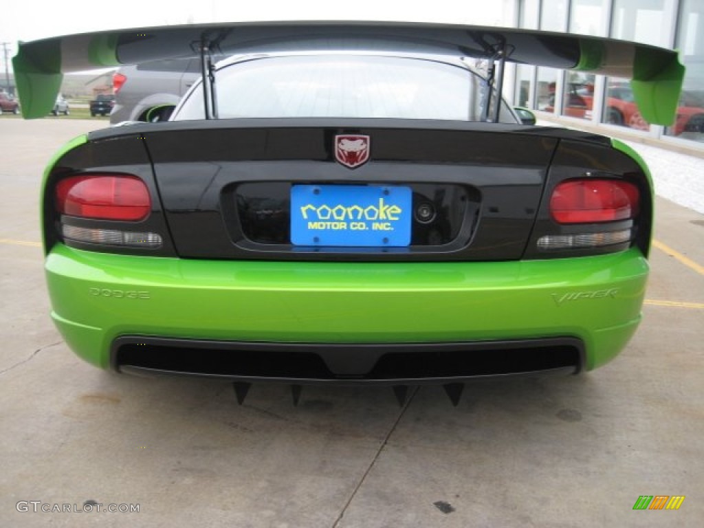 2009 Viper SRT-10 ACR Coupe - Viper Snakeskin Green Pearl / Black photo #62
