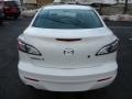 2013 Crystal White Pearl Mica Mazda MAZDA3 i SV 4 Door  photo #4