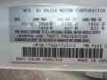 34K: Crystal White Pearl Mica 2013 Mazda MAZDA3 i SV 4 Door Color Code