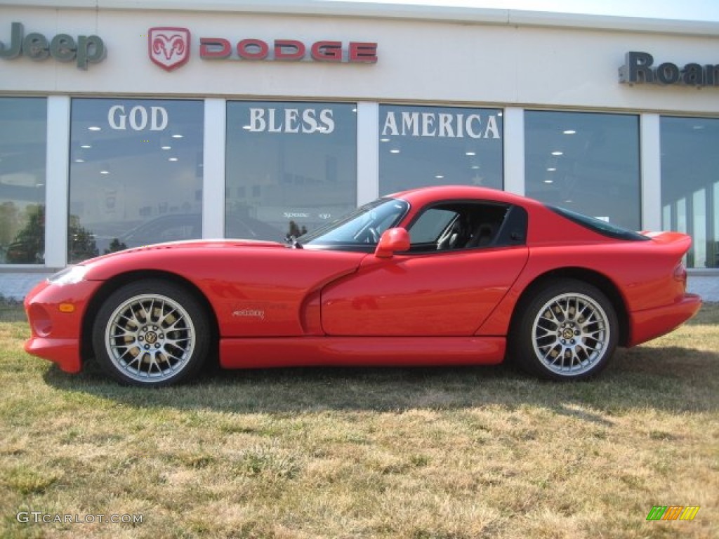 2002 Viper ACR - Viper Red / Black photo #3