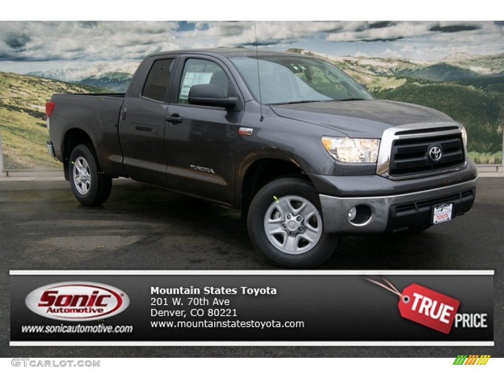 2013 Tundra Double Cab 4x4 - Magnetic Gray Metallic / Graphite photo #1