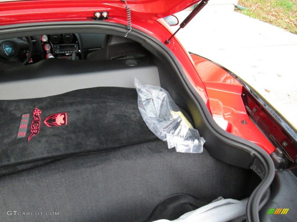 2010 Dodge Viper ACR 1:33 Edition Coupe Trunk Photo #75820903