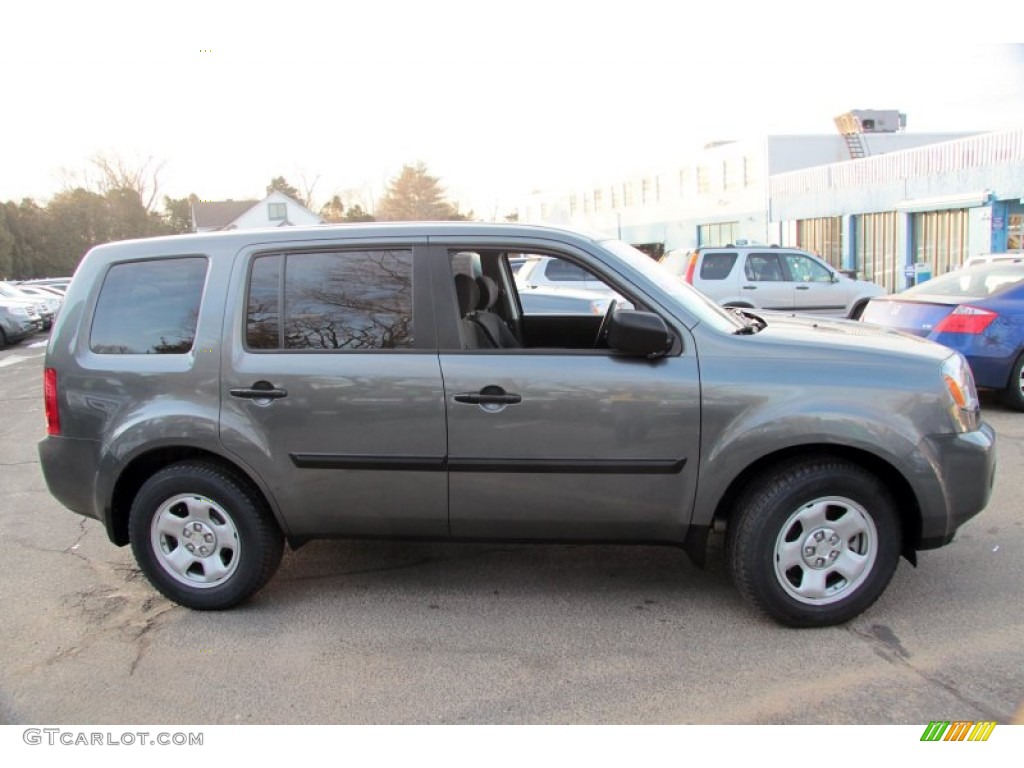 Polished Metal Metallic 2011 Honda Pilot LX 4WD Exterior Photo #75821441