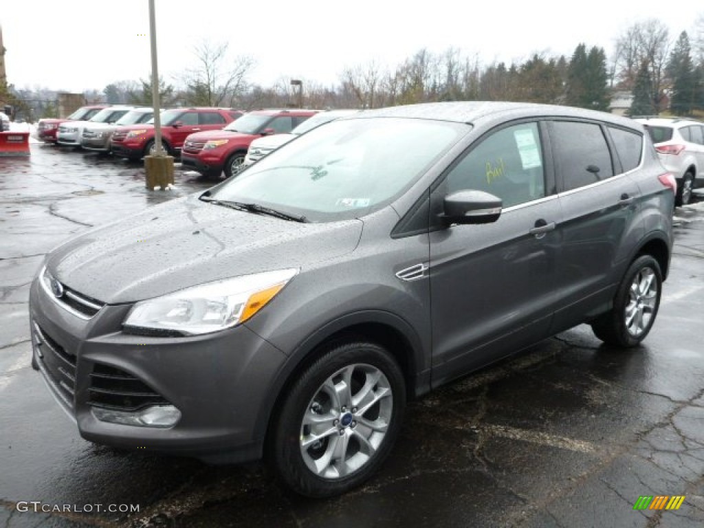 Sterling Gray Metallic 2013 Ford Escape SEL 2.0L EcoBoost 4WD Exterior Photo #75822748