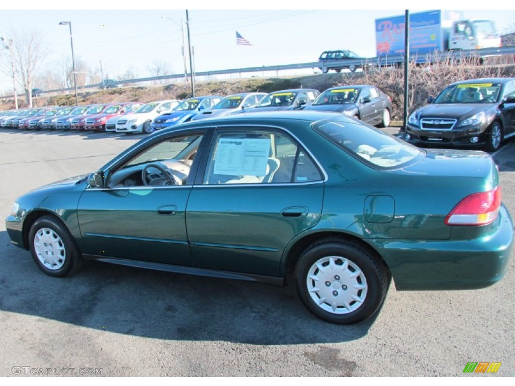 2002 Accord LX Sedan - Noble Green Pearl / Ivory photo #11