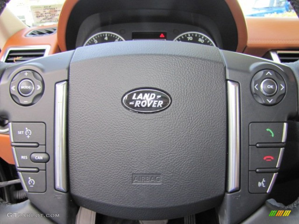 2010 Range Rover Sport HSE - Santorini Black / Premium Tan/Tan Stitching photo #14
