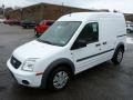 2013 Frozen White Ford Transit Connect XLT Van  photo #5