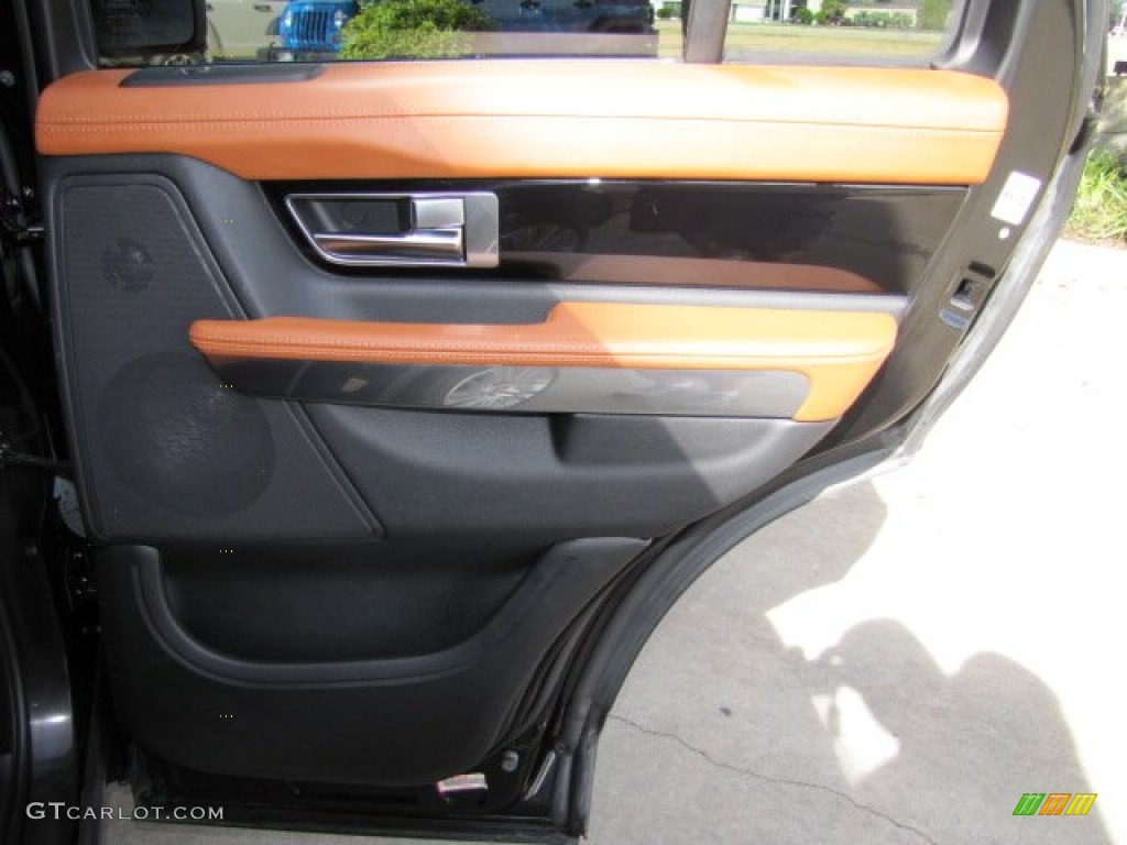 2010 Range Rover Sport HSE - Santorini Black / Premium Tan/Tan Stitching photo #46
