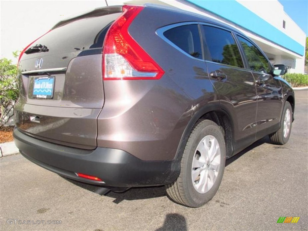 2013 CR-V EX-L - Urban Titanium Metallic / Black photo #3