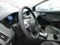 Charcoal Black Steering Wheel Photo for 2013 Ford Focus #75824455