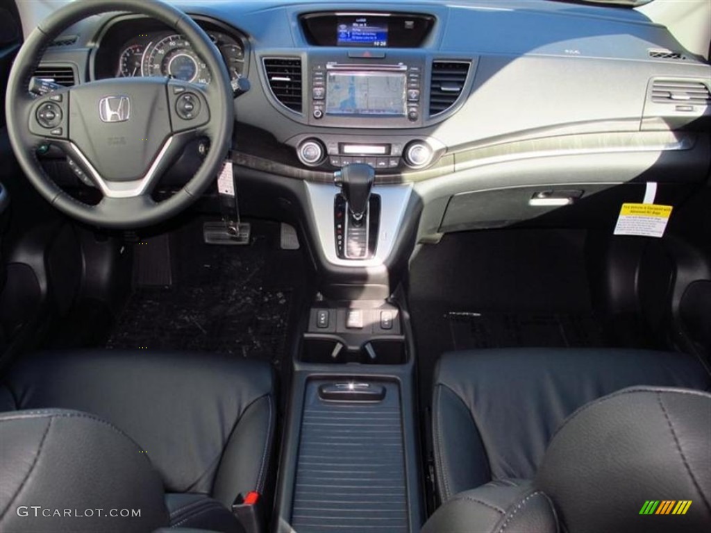 2013 CR-V EX-L - Urban Titanium Metallic / Black photo #4