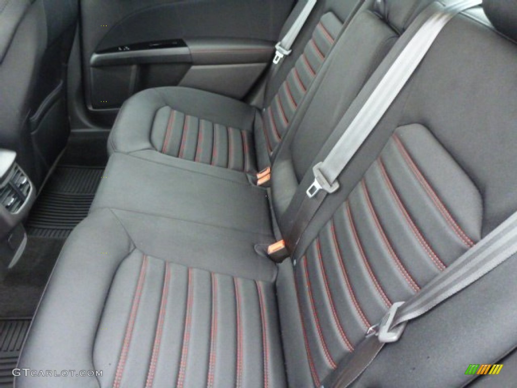 SE Appearance Package Charcoal Black/Red Stitching Interior 2013 Ford Fusion SE 1.6 EcoBoost Photo #75824618