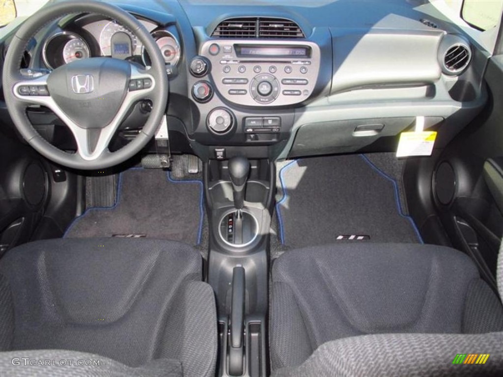2013 Honda Fit Sport Sport Black Dashboard Photo #75825981