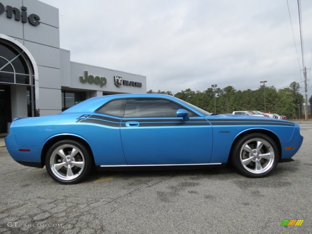2010 Challenger R/T Classic - B5 Blue Pearlcoat / Dark Slate Gray photo #8
