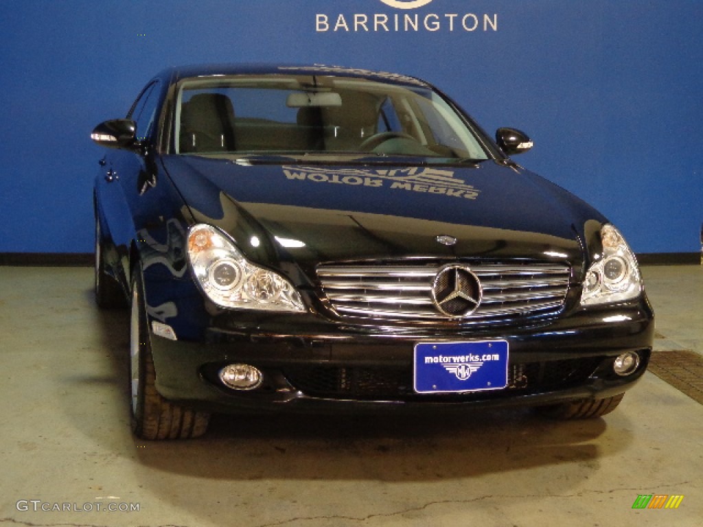 Obsidian Black Metallic Mercedes-Benz CLS