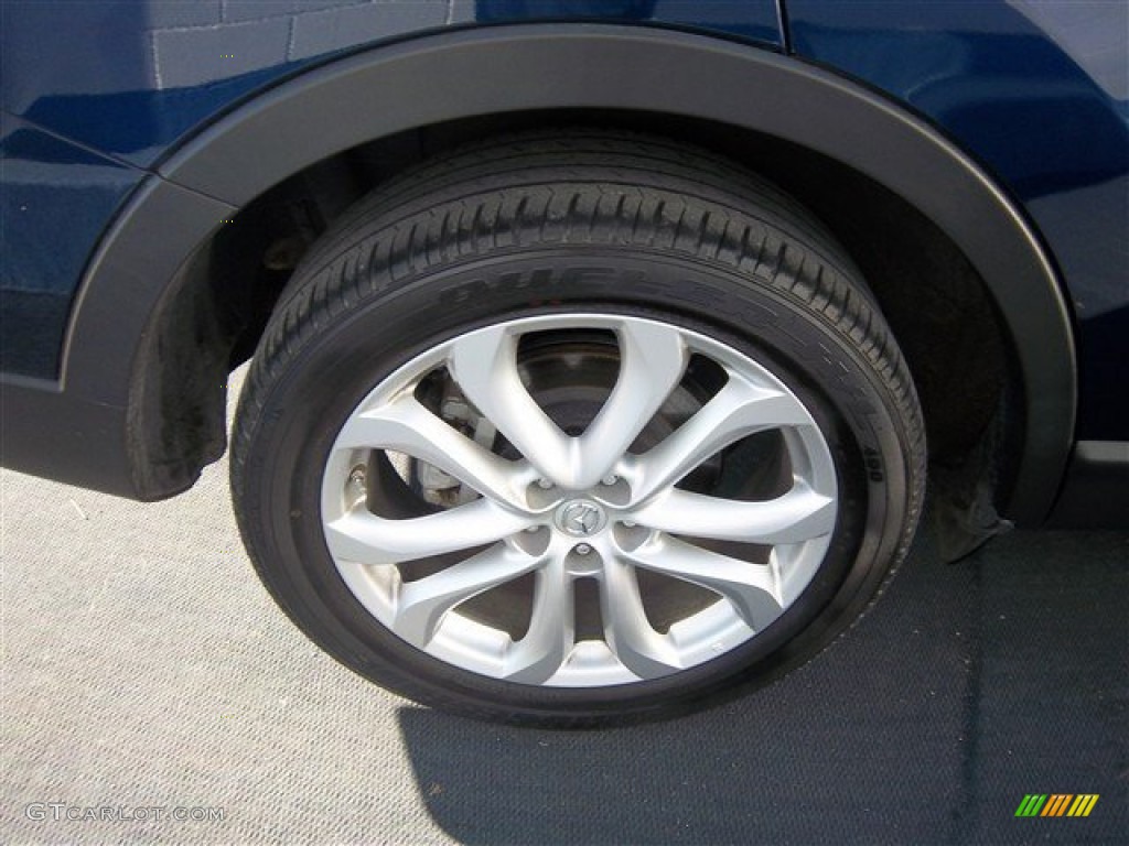 2011 CX-9 Grand Touring - Stormy Blue Mica / Sand photo #4