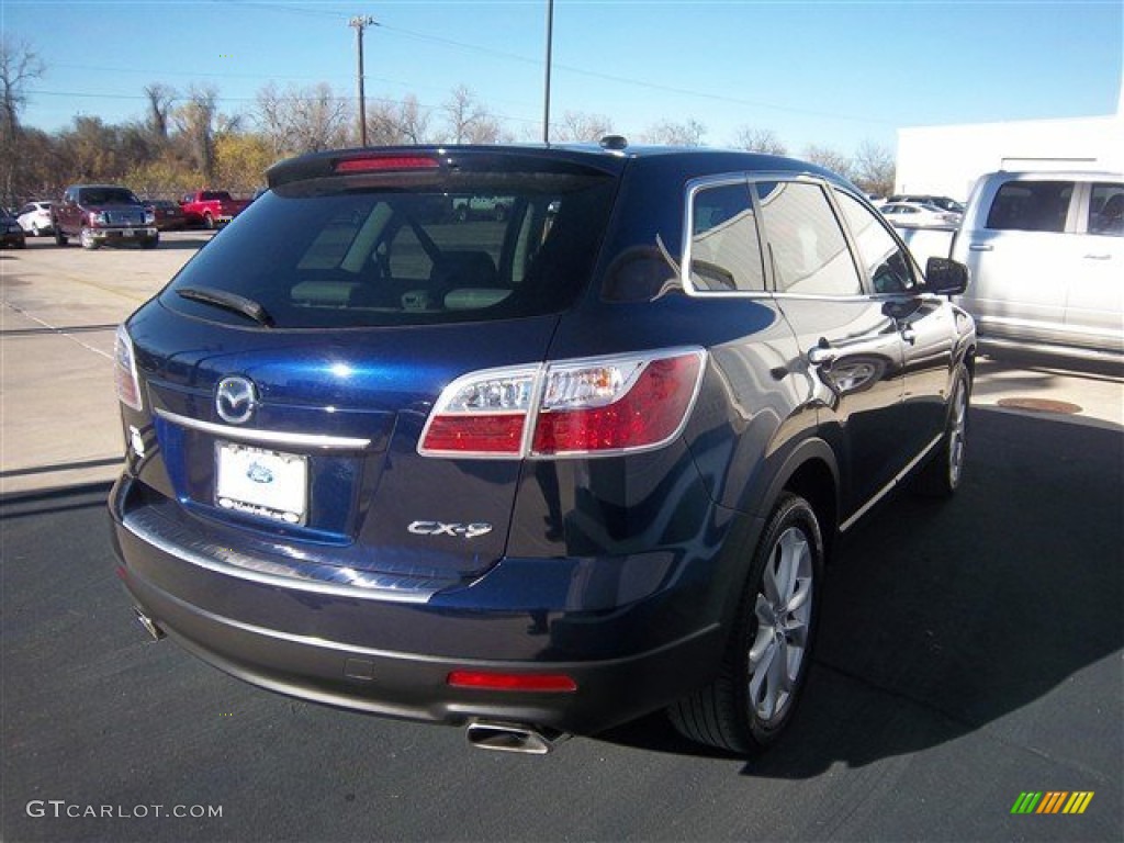 2011 CX-9 Grand Touring - Stormy Blue Mica / Sand photo #5