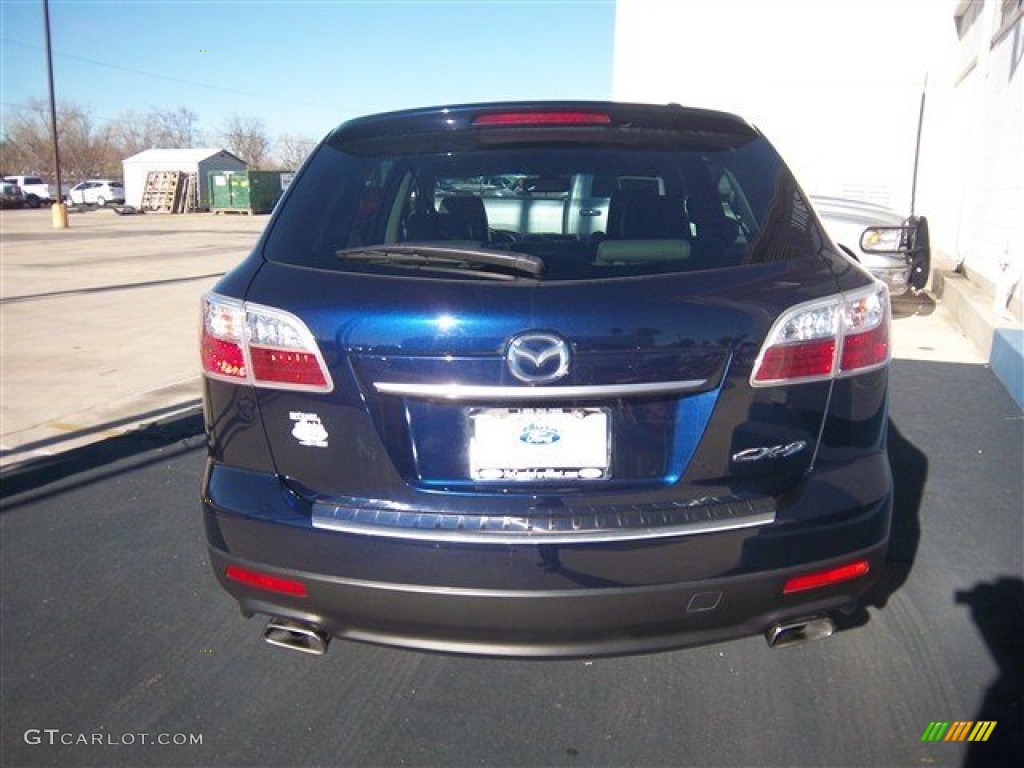 2011 CX-9 Grand Touring - Stormy Blue Mica / Sand photo #6