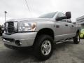 2008 Bright Silver Metallic Dodge Ram 2500 Big Horn Quad Cab 4x4  photo #3