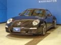 2011 Basalt Black Metallic Porsche 911 Carrera 4S Coupe  photo #3