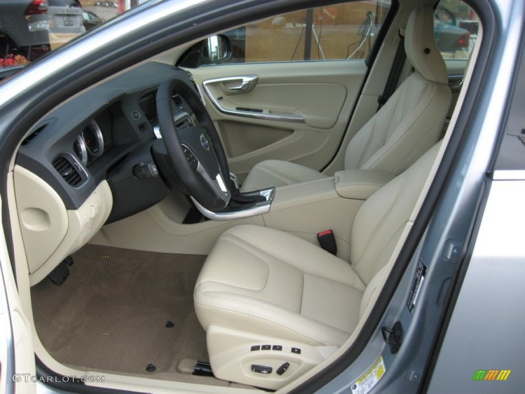 Soft Beige Interior 2013 Volvo S60 T5 AWD Photo #75828742