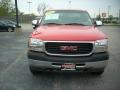 2002 Fire Red GMC Sierra 2500HD SLE Extended Cab  photo #18