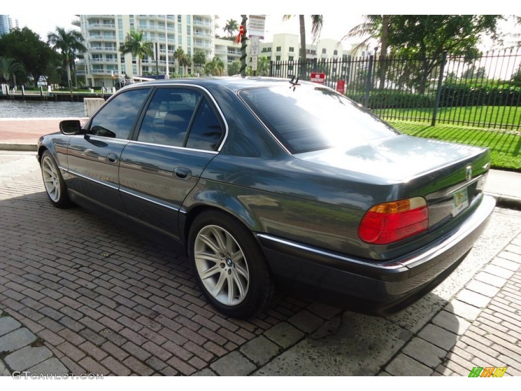 2000 7 Series 740i Sedan - Anthracite Metallic / Grey photo #2